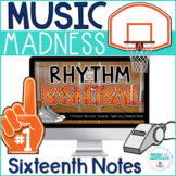 Music Madness - Rhythm Basketball for Sixteenth Notes