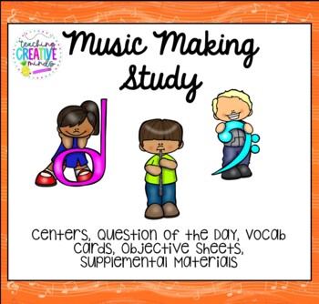 Preview of Music Making Study Bundle