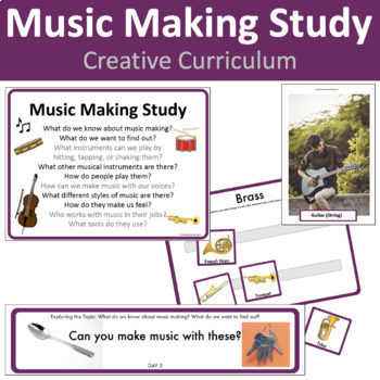Preview of Music Making Study (Creative Curriculum)