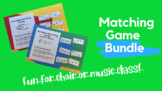 Music Matching Game Bundle - Chorus/General Music/Centers 
