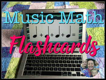 Preview of Music Math Flashcards