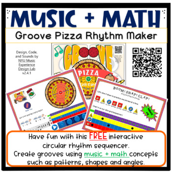 Preview of Music + Math: Groove Pizza Rhythm Maker