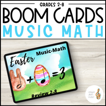 Preview of Music - Math Operations | Notes Duration | Music Games Elementary 