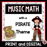 Music Math with a Pirate Theme