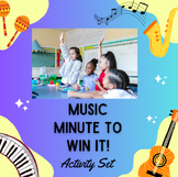 Music "Minute to Win It" Activity Set