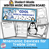 Winter Music Bulletin Board (Student-Made) & Activity Sheets