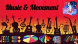 Music & Movement: Egg Shakers, Bean Bags, Parachute, Scarv