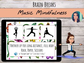 Preview of Music & Movement | Musical Brain Breaks for Distance Learning or Live Classes