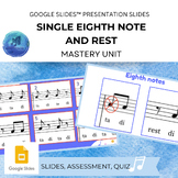 Music Notation Mastery: Single Eighth Notes and Rests Goog