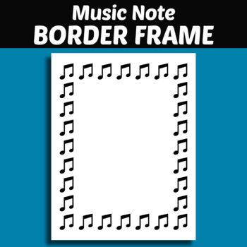 music note frames