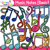 Music Note Clipart: 42 Colorful Single Rhythm, Notation, &