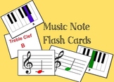 Music Note Flash Cards