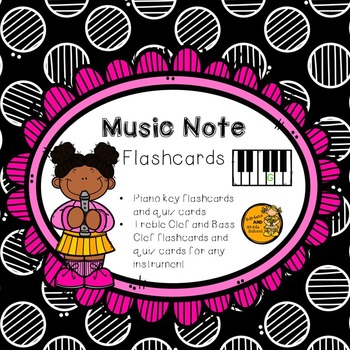 Preview of Music Note Flashcards