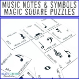 Music Notes and Rests Worksheet Alternatives | Distance Le