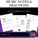 Music Notes and Fractions: Rhythm