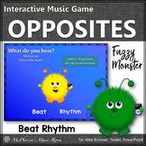 Music Opposite Beat or Rhythm Interactive Music Game {Fuzz