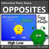 High and Low Music Opposite Interactive Music Game {Fuzzy 