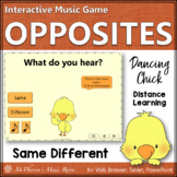 Spring Music Opposite ~ Same & Different Interactive Music