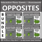 Music Opposites ~ Interactive Music Games + Assessments Se