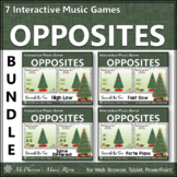 Christmas Music | Interactive Music Opposites Games {Decor