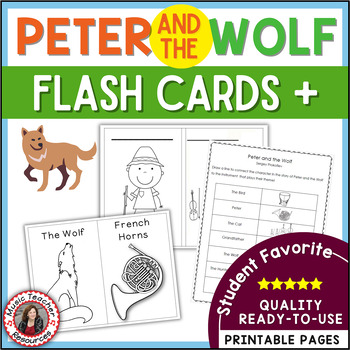 Preview of Peter and the Wolf Music Appreciation Activities - Elementary Music Lessons