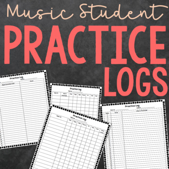 Preview of Music Practice Log