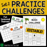 Music Practice BINGO for Music Distance Learning - Set #2