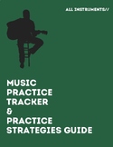 Music Practice Tracker and Practice Strategies Guide - Pra