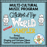Music Program Sampler: Multi-Cultural Music Program Editab