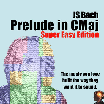 Preview of Music Puzzle: Bach's Prelude in C, Super Easy!