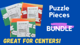 Music Puzzle Pieces BUNDLE - Great for Music Centers!