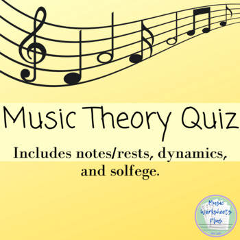 music quiz subject