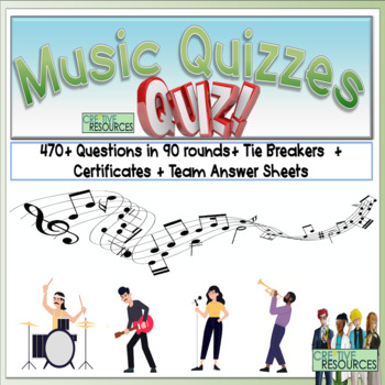 Preview of Music Quiz Pack