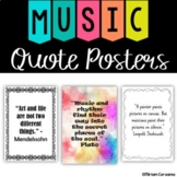 Music Quote Posters