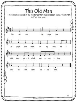 Elementary Music Resources Set #1 (Music Lesson Plan Companion) by ...