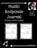 Music Response Journal #2 (Primary/Junior)- No Prep!