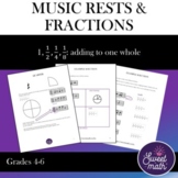 Music Rests and Fractions: Rhythm