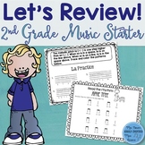 Music Review Workbook: Second Grade Starter