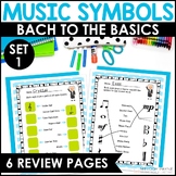 Music Worksheets - Bach to the Basics - Music Symbols, Dyn