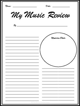 music review assignment