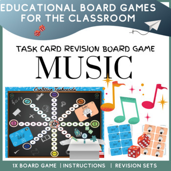 Preview of Music Printable Themed Board Game