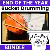 Bucket Drumming Activities for Beginning & End of the Scho