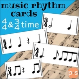 Music Rhythm Cards