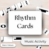 Music Rhythm Cards - Basic Values