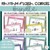 Music Rhythm Flash Cards Bundle