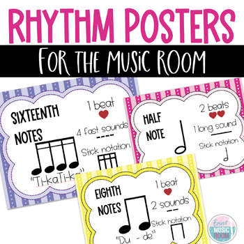Preview of Music Rhythm Posters - Rainbow