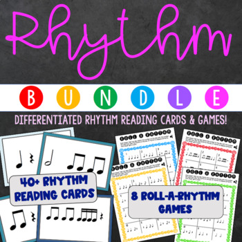 Preview of Music Rhythm Reading BUNDLE