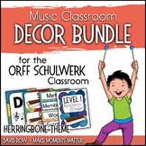 Music Room Decor Kit for the Orff Schulwerk Classroom - He