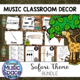 Music Room Decor BUNDLE Safari Theme