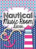 Music Room Decor Kit {Nautical Theme}